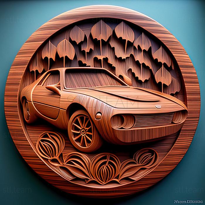 3D model Alfa Romeo Montreal (STL)